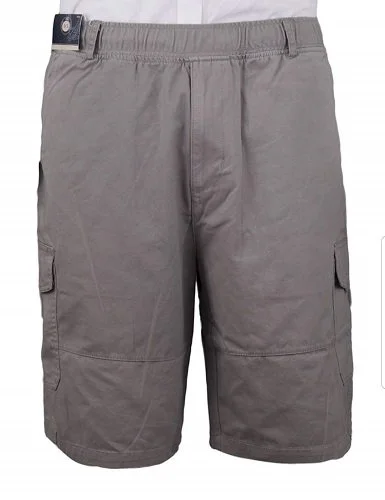 Elastic waist cargo shorts sale